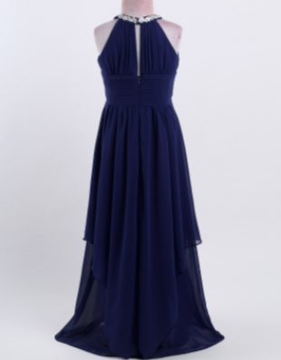 FG468 Chiffon halter Flower Girls Dresses ( 5 Colors )