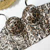TJ124 Plus size Leopard Cami Tops ( 8 Colors )
