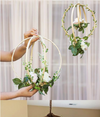 DIY390 : 5pcs/lot Round Wreath For Party decoration