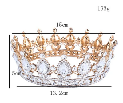 BJ141 :22 styles Vintage Baroque Bridal Crowns