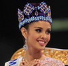 BJ51 Blue Rhinestones Crown For Miss World Fans