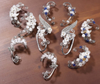 BJ210 : 1 Pc trendy punk clip Earrings(12 Styles)