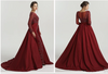 LG159 Luxury Muslim crystal beaded Evening Gown (10 Colors)