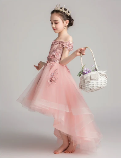FG254 : 5 Styles Princess Girl Dresses