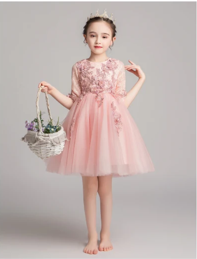 FG254 : 5 Styles Princess Girl Dresses