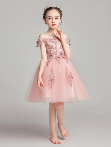 FG254 : 5 Styles Princess Girl Dresses