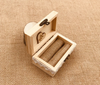 DIY164 Personalized Rustic Wedding Ring Bearer Box