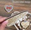 DIY165 Hearts drop unique  Wedding Guestbook (8 Styles)