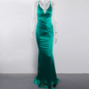 MX345 Simple Stretchy satin Mermaid Party Dresses ( 3 Colors )