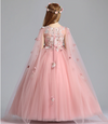 FG256 Pink Flower Girl Dress(1-14 Yrs)