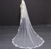 BV12 : High Quality Pearls Wedding Veil