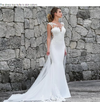 CW213 Plus size Appliques lace mermaid Beach Wedding dresses