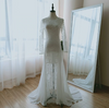 CW288 Bohemian long sleeves lace wedding dress