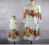 MM05 Half sleeve Floral Print mother & daughter Dresses