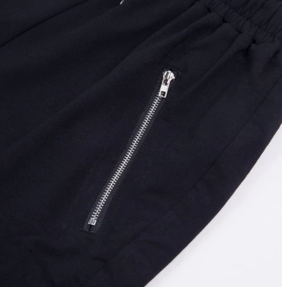 TP12 Kpop elastic high waist  zipper Pocket Pants