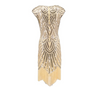 KP01 Sequin Fringe Great Gatsby Dresses for Party ( 2 Colors )