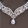 BJ166 Trendy Bridal Jewelry sets(Necklace+Earrings+Crown)