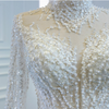 HW235 Real photo pearls Beading sequined mermaid Wedding Gown