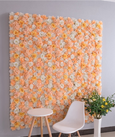 DIY245 Artificial rose wall for Wedding & Party Decoration (23 Colors)