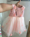 FG271 Sweet Pink Flower Girl Dress