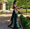 LG333 Vintage Arabic Evening gown with detachable skirt ( 6 Colors)