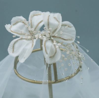 BJ212 Flower Bridal Hair Accessories