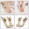 BS84 Butterfly Wings Wedding heels (2 Colors)