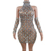 KP103 Singer costume Sparkle Mesh ( 2 Colors )