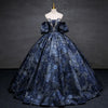 CG404 Vintage Prom ball gowns with Removable Sleeves