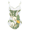 SW107 One-Piece swimsuit+Sarong