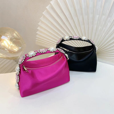CB397 : 2 Designs Prom Clutch Bags ( 4 Colors )