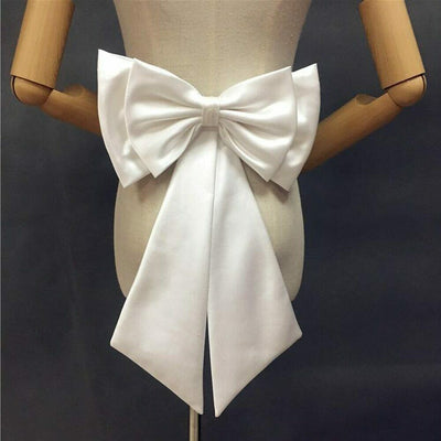 BV144 bridal dress accessories detachable belt satin bow knot