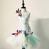 FG138 Tulle with 3D Butterfly Princess Girl Dress