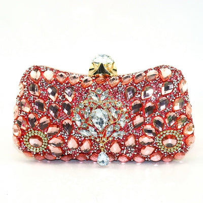 CB162 :2 styles Diamond Evening clutch purses(7 Colors)