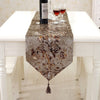 DIY365 Soft Flocking Table Runner with Tassel ( 6 Colors )
