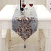 DIY365 Soft Flocking Table Runner with Tassel ( 6 Colors )