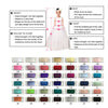 FG594 Sparkly sheer sleeve High Low Girls Pageant Dresses
