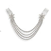 BJ357 Star diamonds tassel Wedding Hair Jewelry
