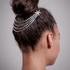 BJ357 Star diamonds tassel Wedding Hair Jewelry