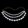 BJ499 Multiple Row Collar Necklace ( 4 Colors )