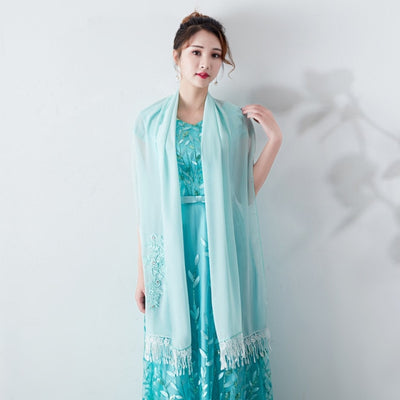 WJ48 Bridal shawls ( 12 Colors )