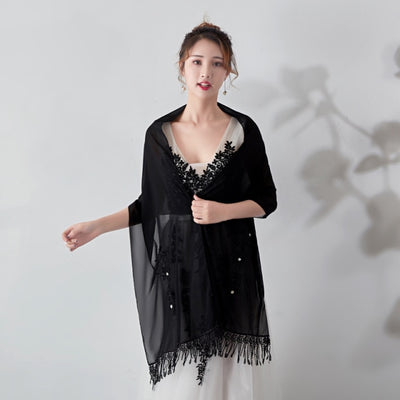 WJ48 Bridal shawls ( 12 Colors )