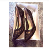 BS108 Elegant lace Wedding Pointed Heels (2 Colors)