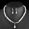 BJ130: 4 styles pearl Bridal Jewelry Sets