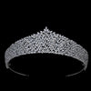 BJ438 Gorgeous diamond Wedding Crown