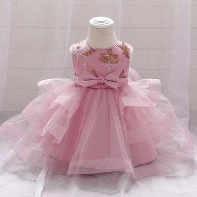FG390 : 3 styles of Baptism Dresses (0-2 Years )