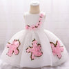 FG396 Lovely Girl dresses (0-2 yrs )_4 Colors