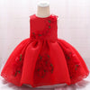 FG396 Lovely Girl dresses (0-2 yrs )_4 Colors