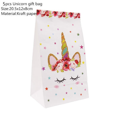 DIY127 Unicorn gift bag for Baby Shower, Wedding Decor, Birthday Party Supplies