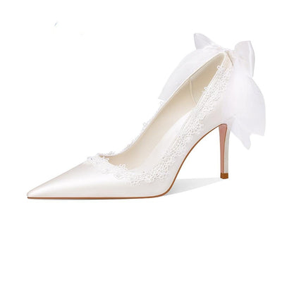 BS191 Pointed Toe Wedding heels